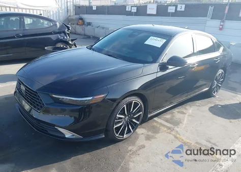 2023 Honda Accord Hybrid Touring из США, поврежденный, VIN 1HGCY2F89PA028089